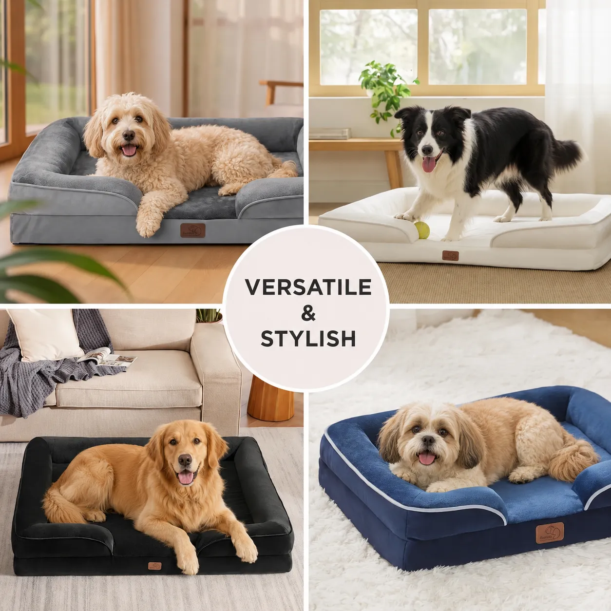 Bedsure Orthopedic Large Dog Sofa Bed thumbnail