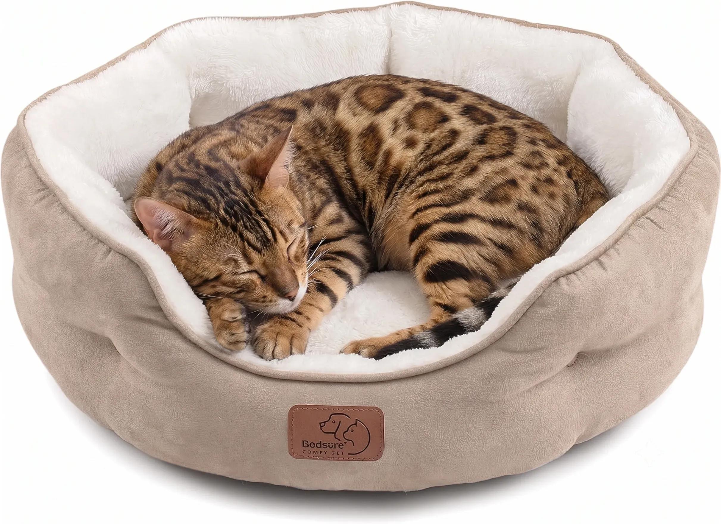 Bedsure Round Cat Bed