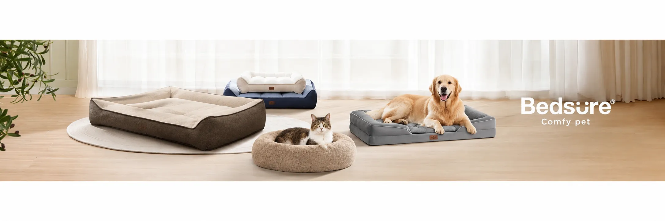 Bedsure pet beds for cats and dogs